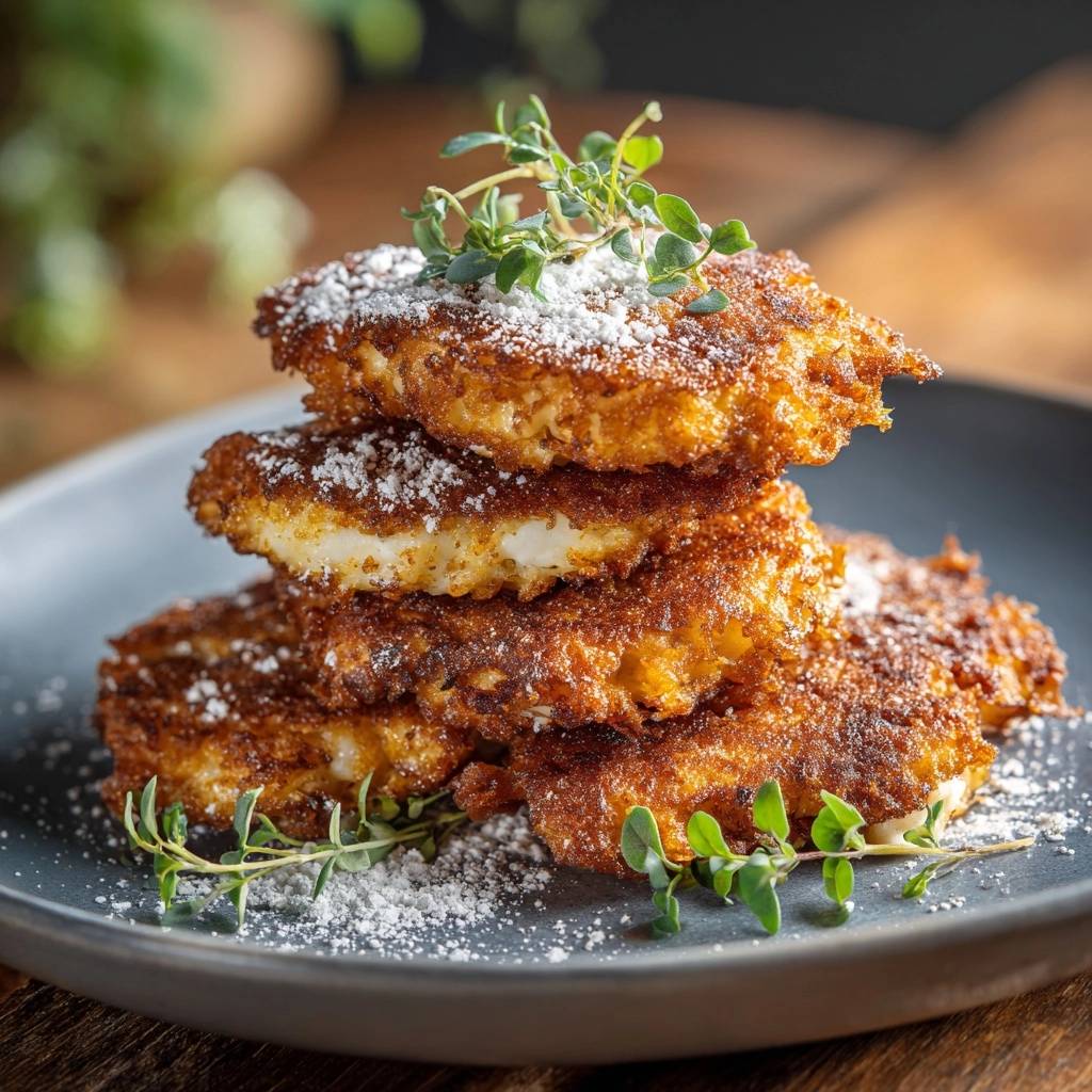 Knusprige Süßkartoffel-Reibekuchen