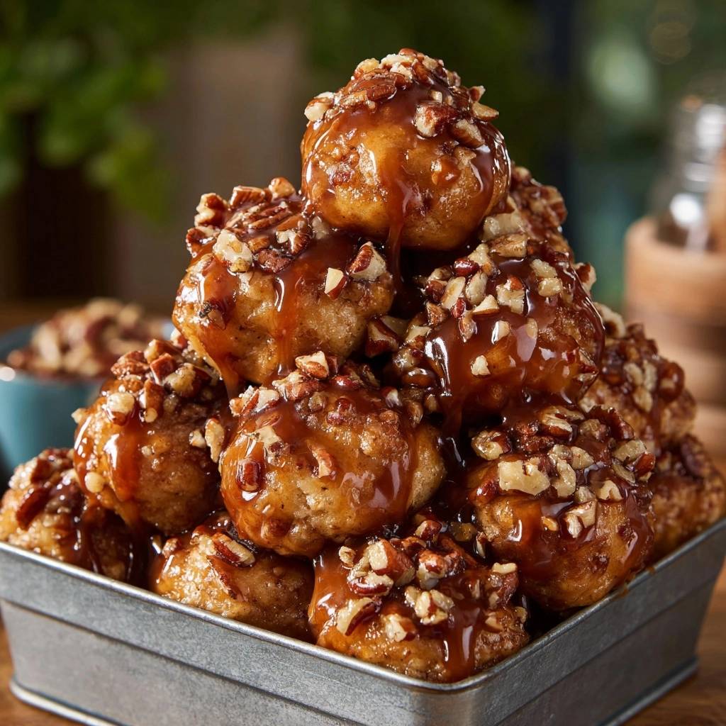 Pekannuss-Karamell-Bällchen (Nie wieder zerfallende Bällchen!)