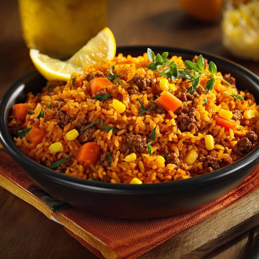 Mexikanischer Hack-Tomatenreis (Nie wieder matschiger Reis!)