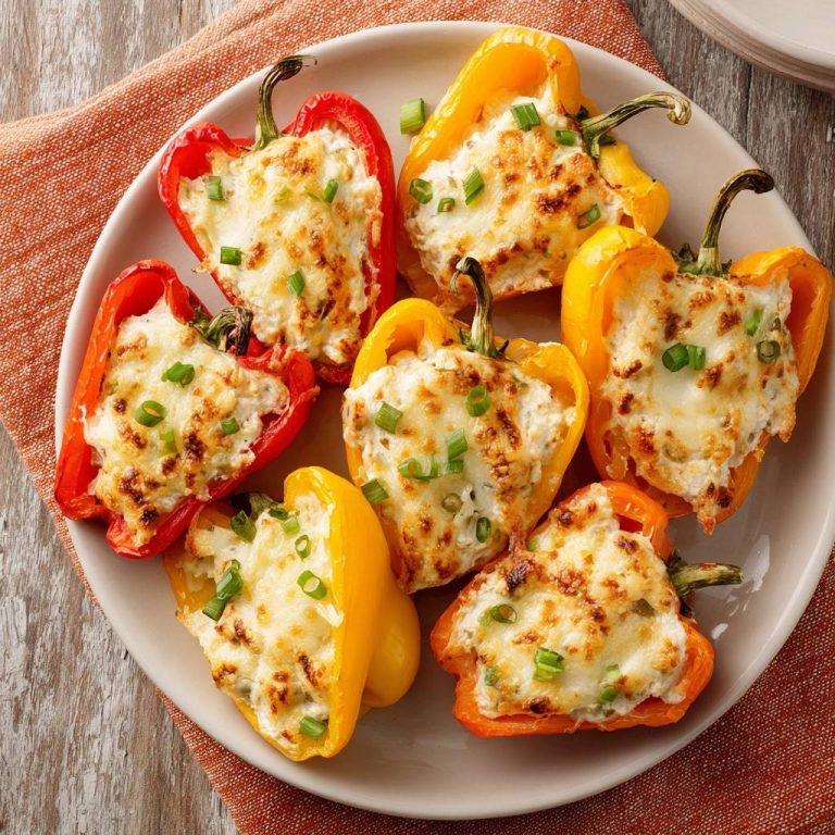 Cremig überbackene Paprika (Keine wässrige Füllung mehr!)