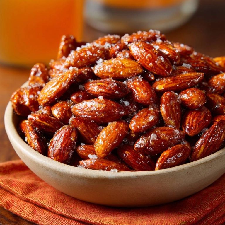 Gebrannte Mandeln mit Meersalz (Nie wieder klebrige Mandeln!)