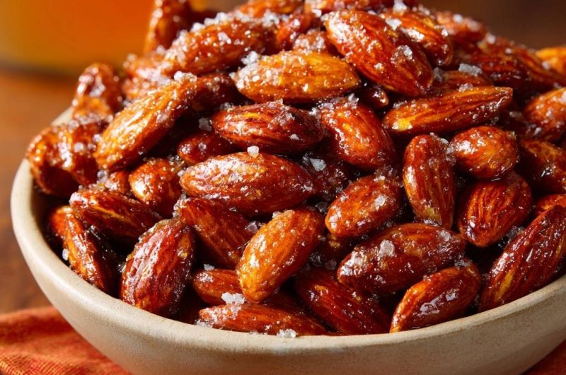 Gebrannte Mandeln mit Meersalz (Nie wieder klebrige Mandeln!)