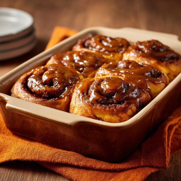 Karamell-Zimtschnecken (Garantiert jedes Mal fluffig!)