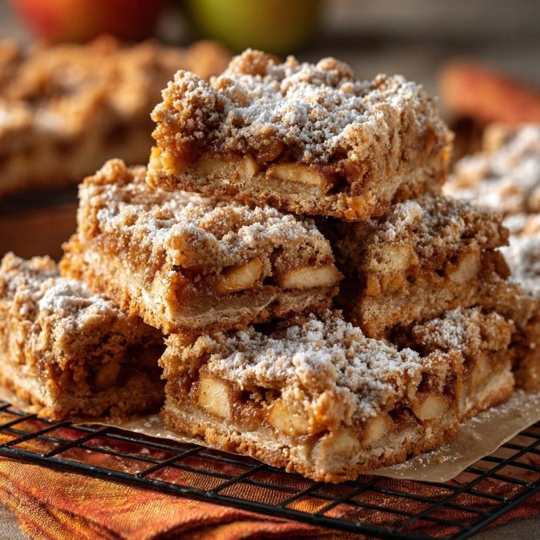 Knusprige Apfel-Streusel-Riegel – ohne wässrige Füllung