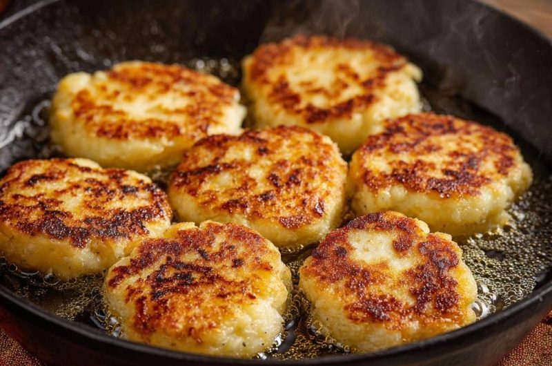 Knusprige Kartoffelpuffer (Nie wieder ankleben!)