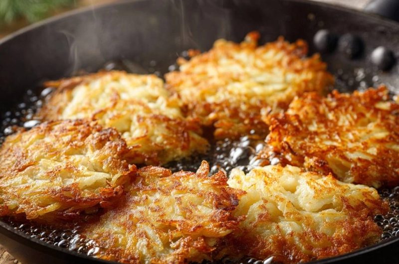 Knusprige Kartoffelpuffer