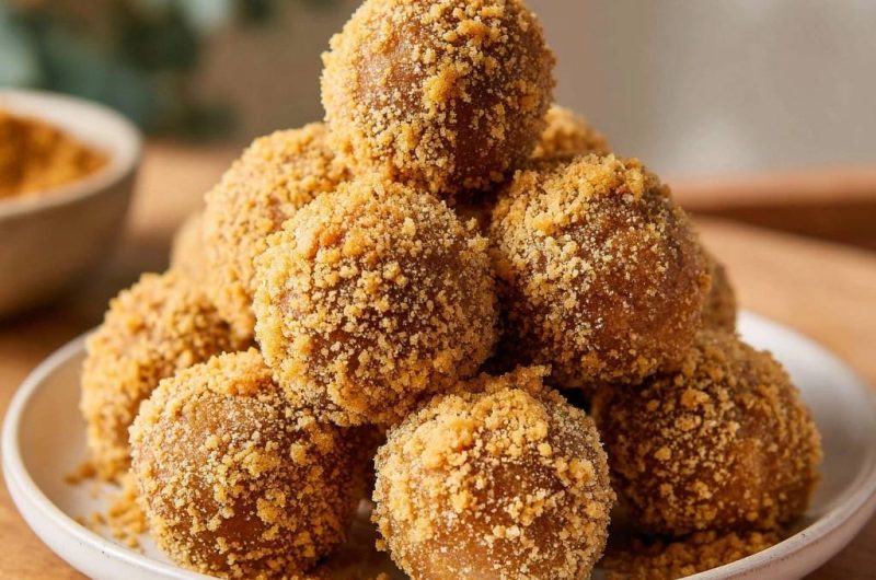 Knusprige Kurkuma-Kichererbsen-Bällchen