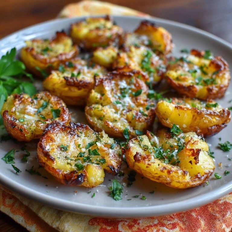 Knusprige Parmesan-Kartoffelhäppchen – Nie wieder matschig!