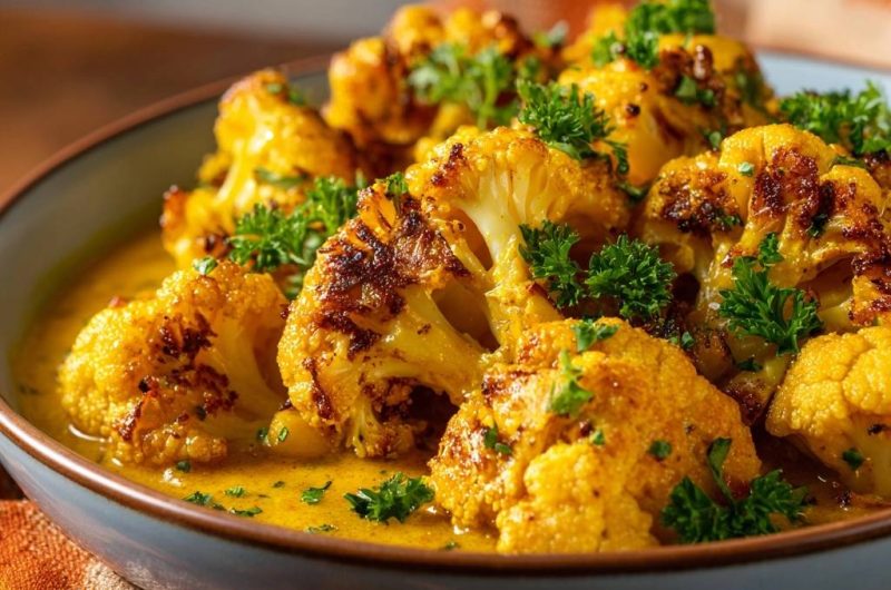 Knuspriger Blumenkohl-Curry