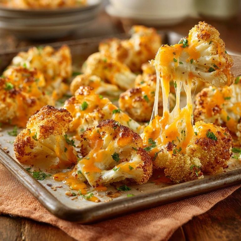 Knuspriger Käse-Blütenkohl – Nie wieder matschig!