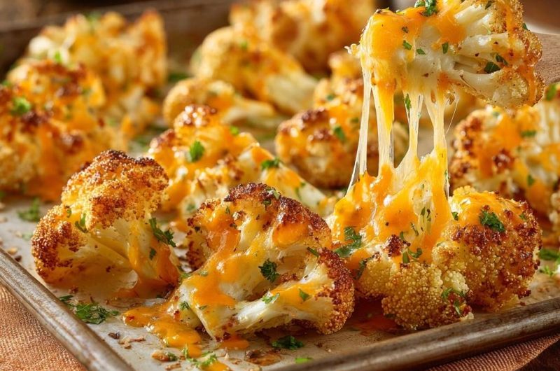 Knuspriger Käse-Blütenkohl