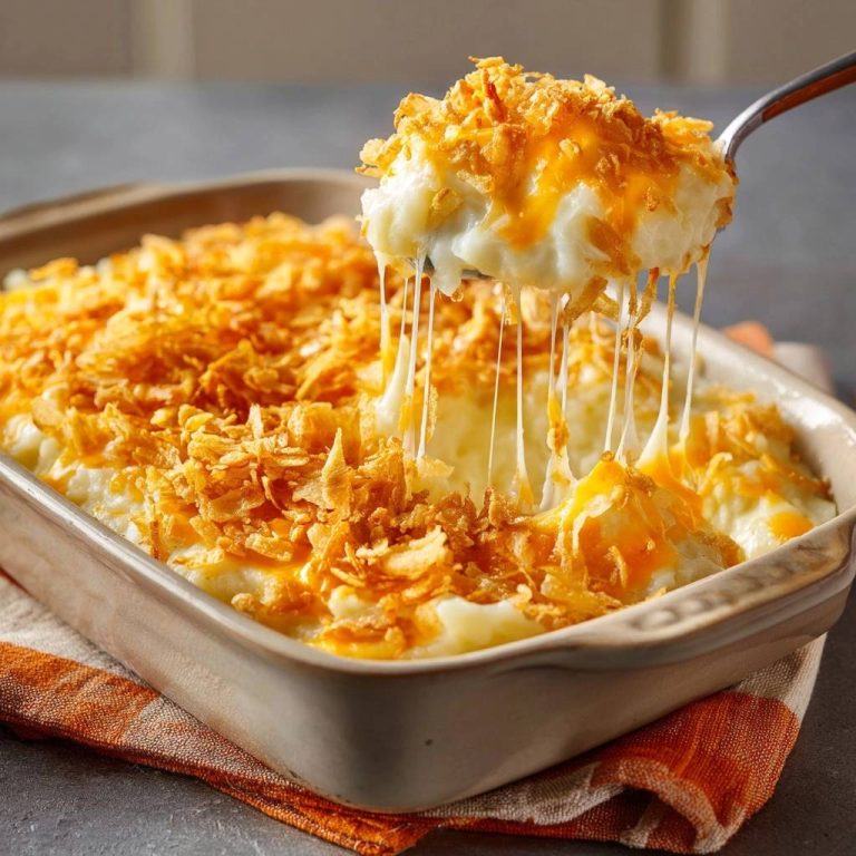 Knuspriger Käse-Kartoffel-Auflauf – Rezept