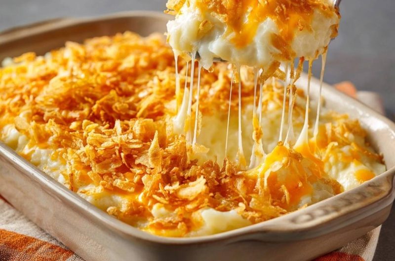 Knuspriger Käse-Kartoffel-Auflauf