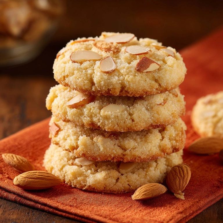 Mürbe Mandelschneekekse (Nie wieder flache Kekse!)
