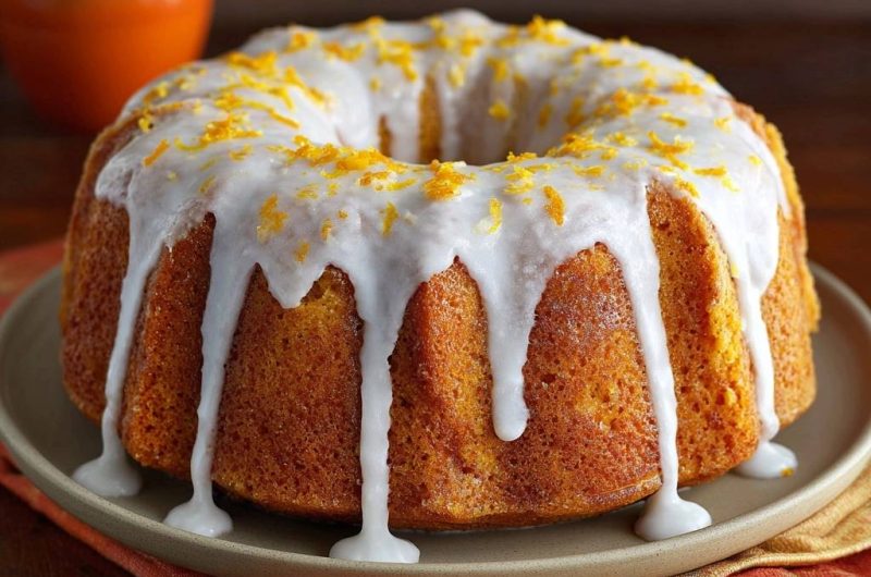 Orangen-Gugelhupf (Nie wieder klebender Kuchen!)