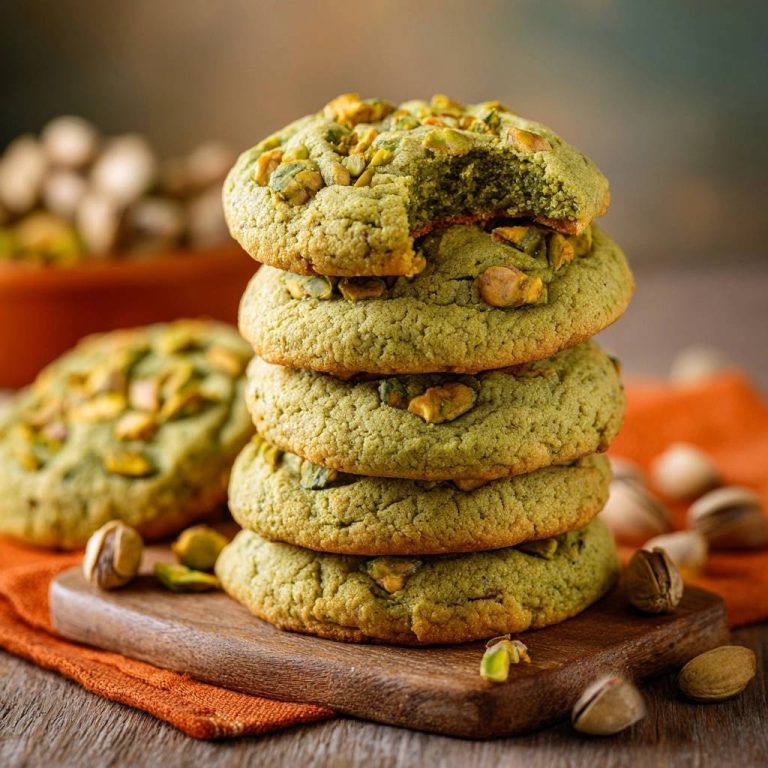 Pistazienkekse (Nie wieder flache Kekse!)