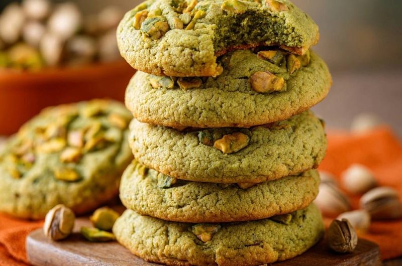 Pistazienkekse (Nie wieder flache Kekse!)