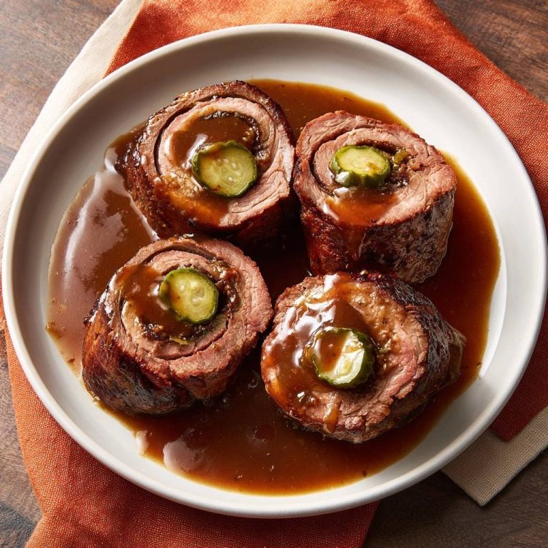 Saftige Rindergurkenrouladen – Nie wieder trocken!