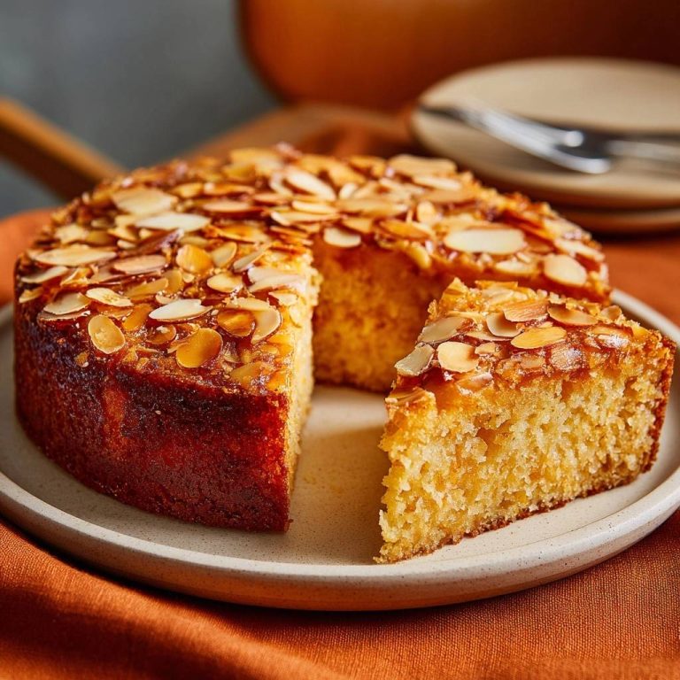 Saftiger Honig-Mandeltorte: Rezept