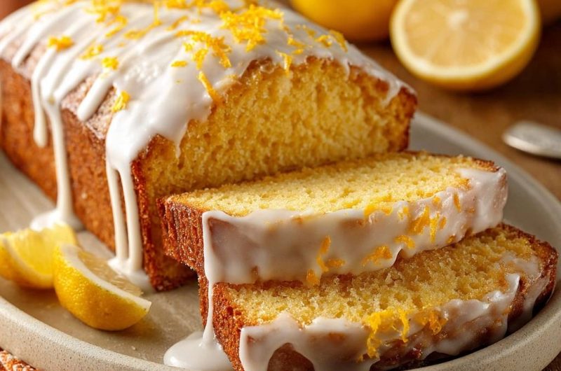Saftiger Zitronen-Laibkuchen