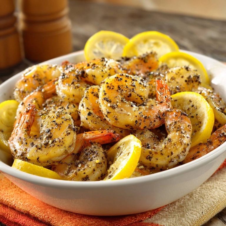 Zitronen-Pfeffer-Garnelen: Saftig-knackig in 10 Min