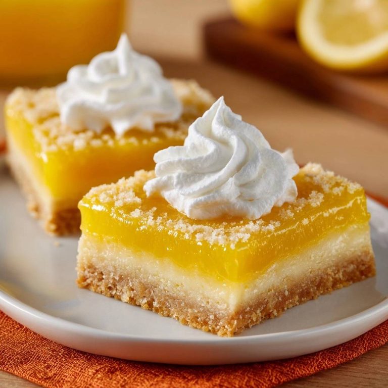 Zitronenriegel mit Sahnehaube (Nie wieder matschiger Boden!)