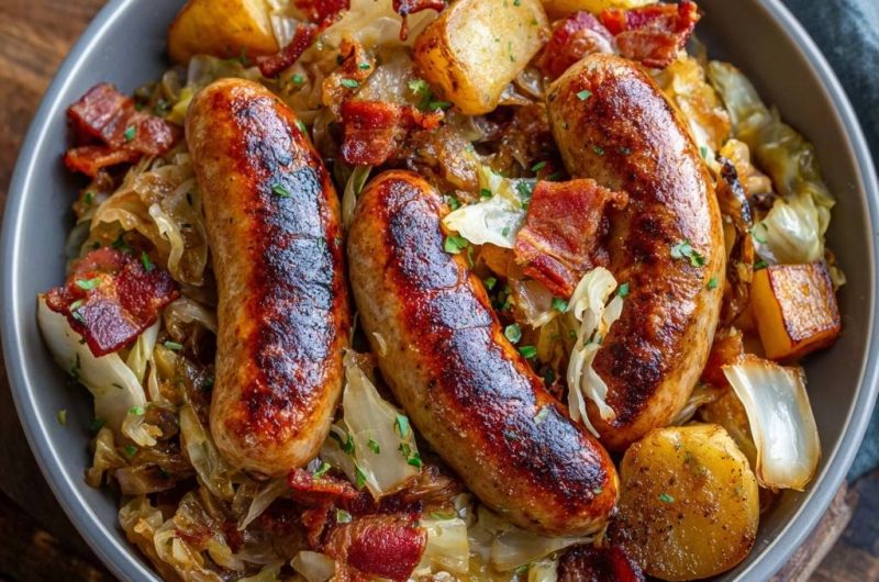 Bratwurst-Pfanne