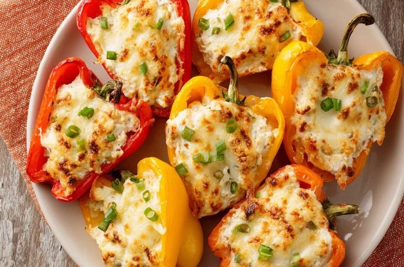 Überbackene Paprika