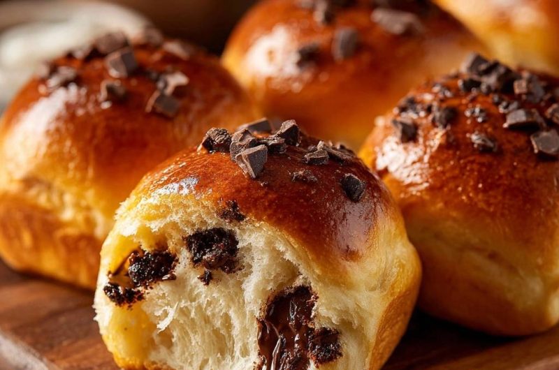 Schoko-Chip-Brötchen