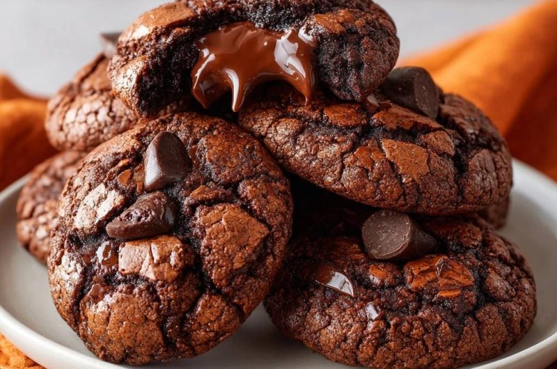 Schoko-Lava-Cookies