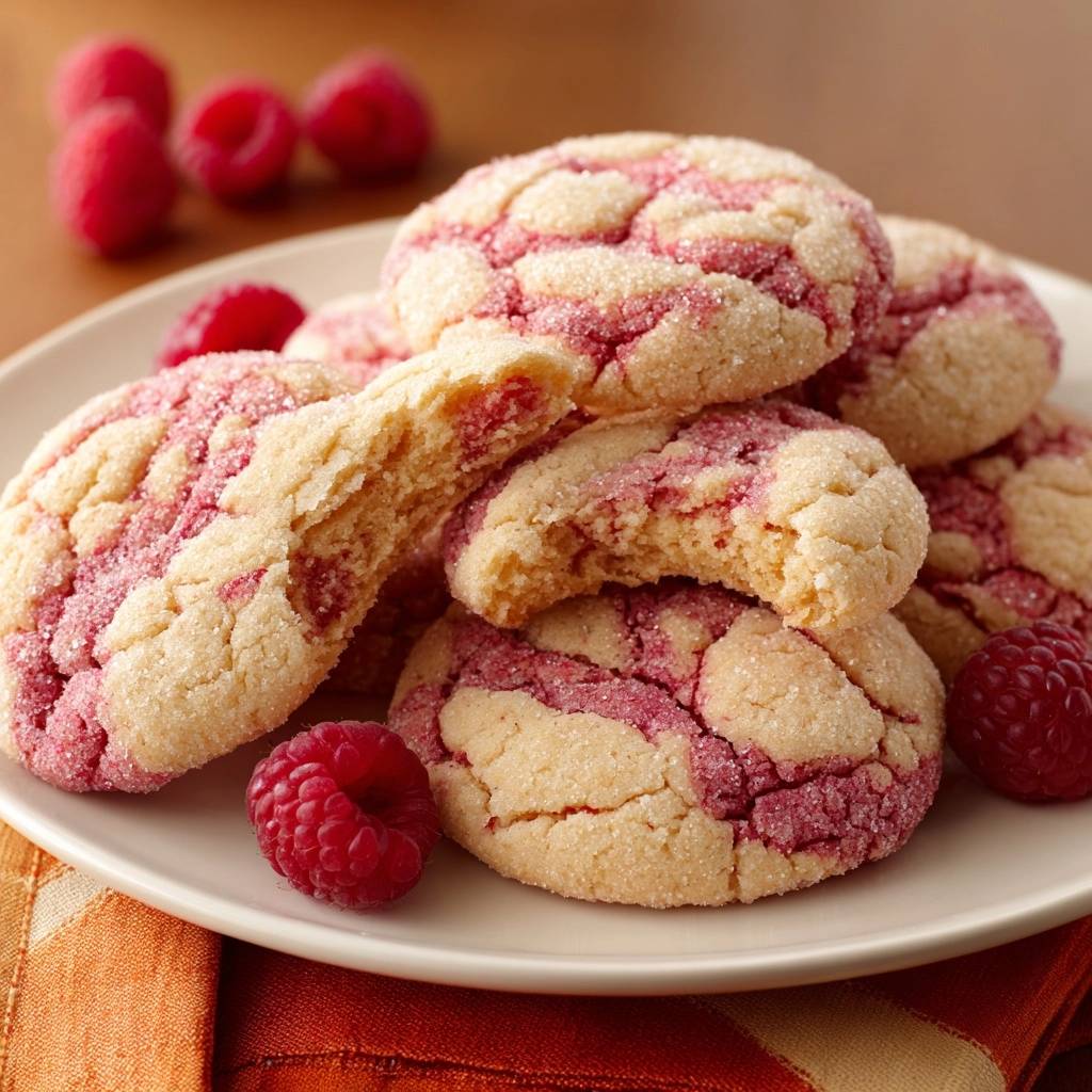 Himbeer-Wirbel-Kekse (Nie wieder verlaufene Spiralen!)