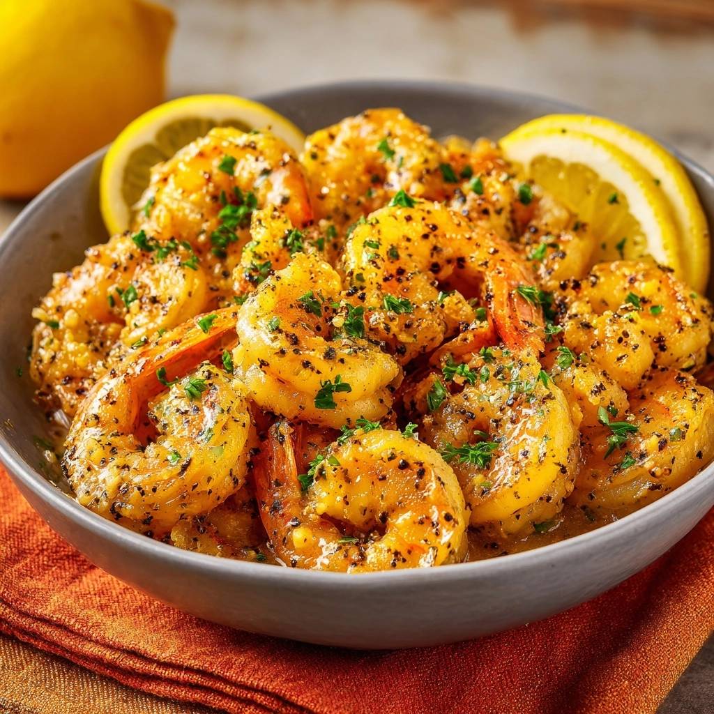 Knoblauch-Zitronen-Garnelen (Nie wieder gummiartige Garnelen!)