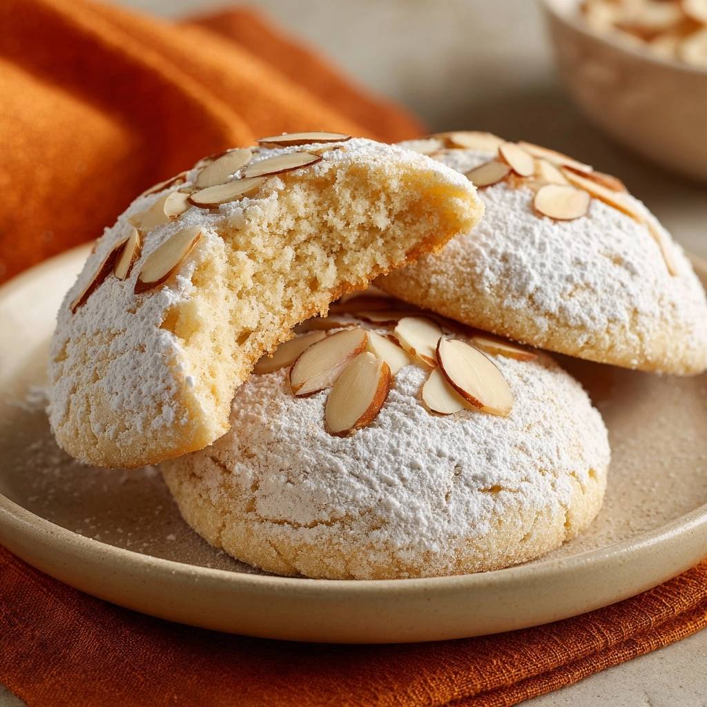 Mandelkekse (Nie wieder flache Kekse!)