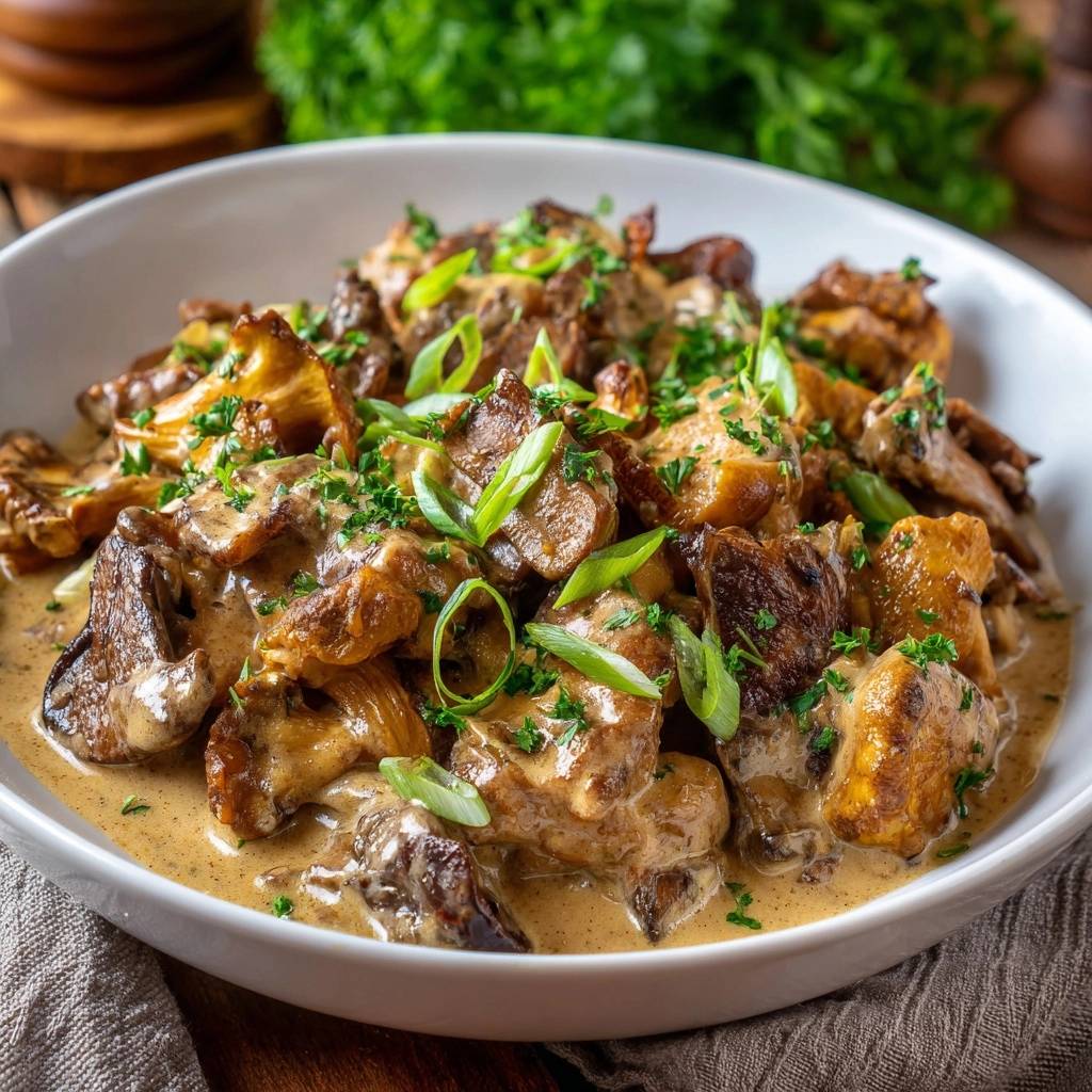 Cremige Pilze mit Kräutern (Keine wässrige Soße mehr)