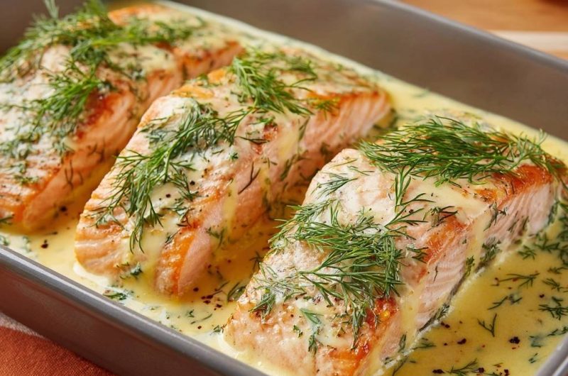 Cremiger Dill-Lachs