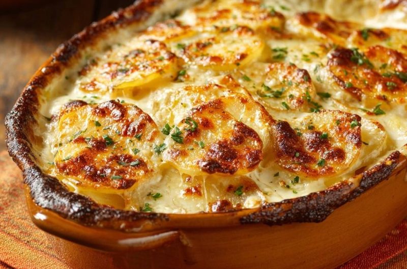 Cremiges Kartoffelgratin (Keine wässrige Soße mehr)