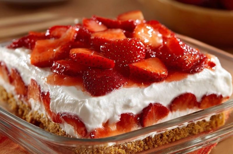 Erdbeer-Creme-Traum (Nie wieder matschige Kruste!)