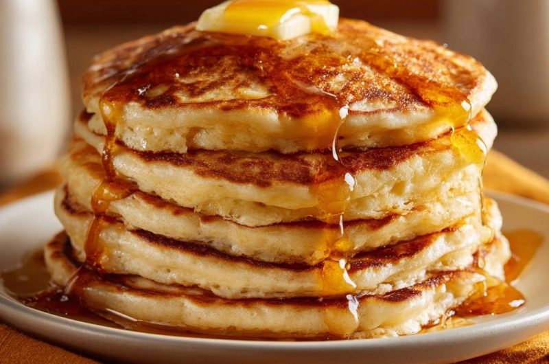 Fluffige Amerikanische Pancakes (Garantiert jedes Mal fluffig)