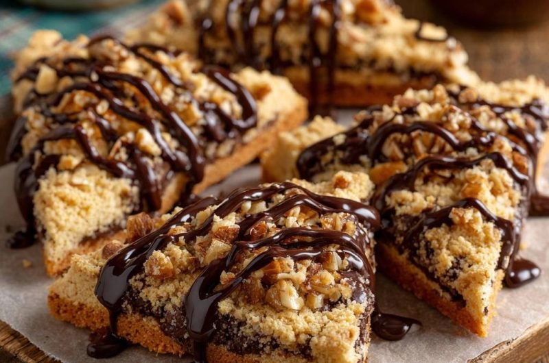 Haselnuss-Schoko-Streuselschnitten (Nie wieder matschige Streusel!)