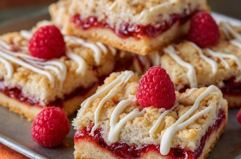 Himbeer-Streusel-Schnitten