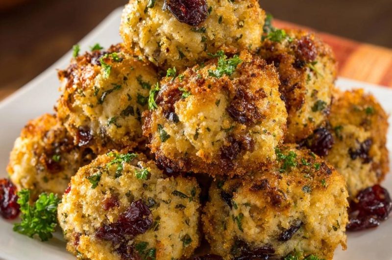 Knusprige Cranberry-Kroketten