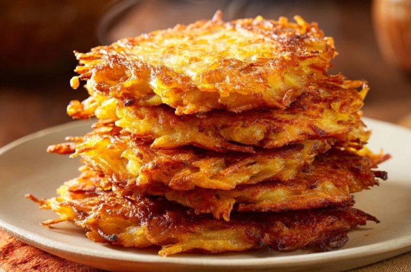 Knusprige Kartoffelpuffer