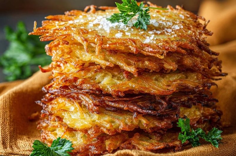 Knusprige Reibekuchen (Nie wieder matschig!)