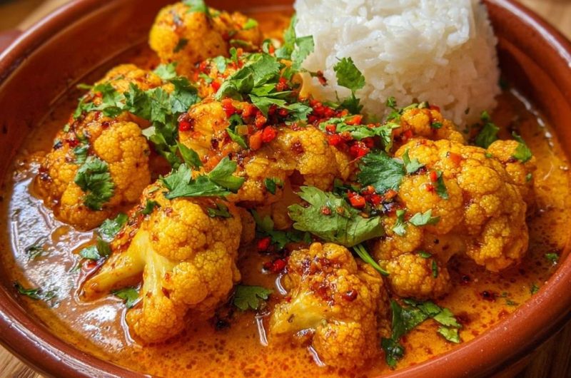 Knuspriger Blumenkohl-Curry