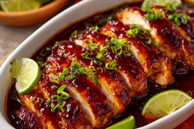 Limetten-Teriyaki-Hähnchen