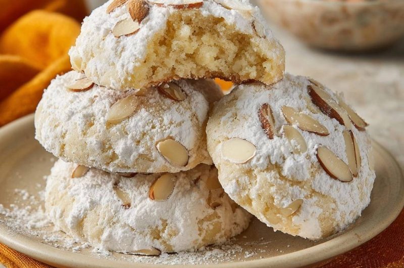 Mandelkekse (Nie wieder flache Kekse!)