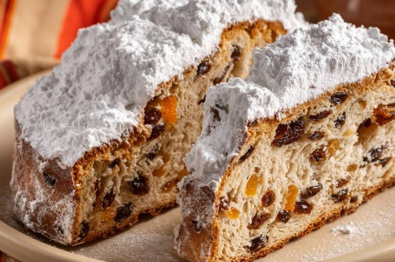 Perfekter Früchtestollen