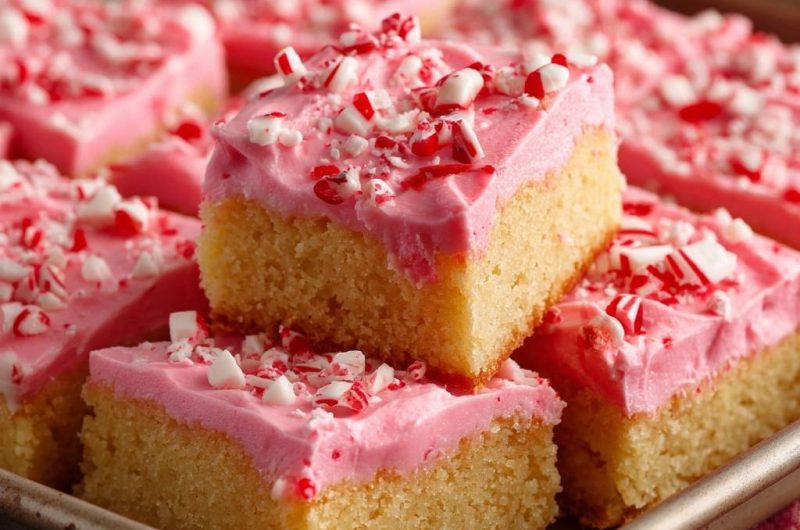 Pfefferminz-Blondies