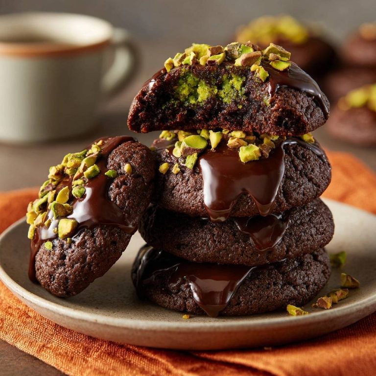 Pistazien-Schokoladenkekse (Nie wieder trockene Kekse!)