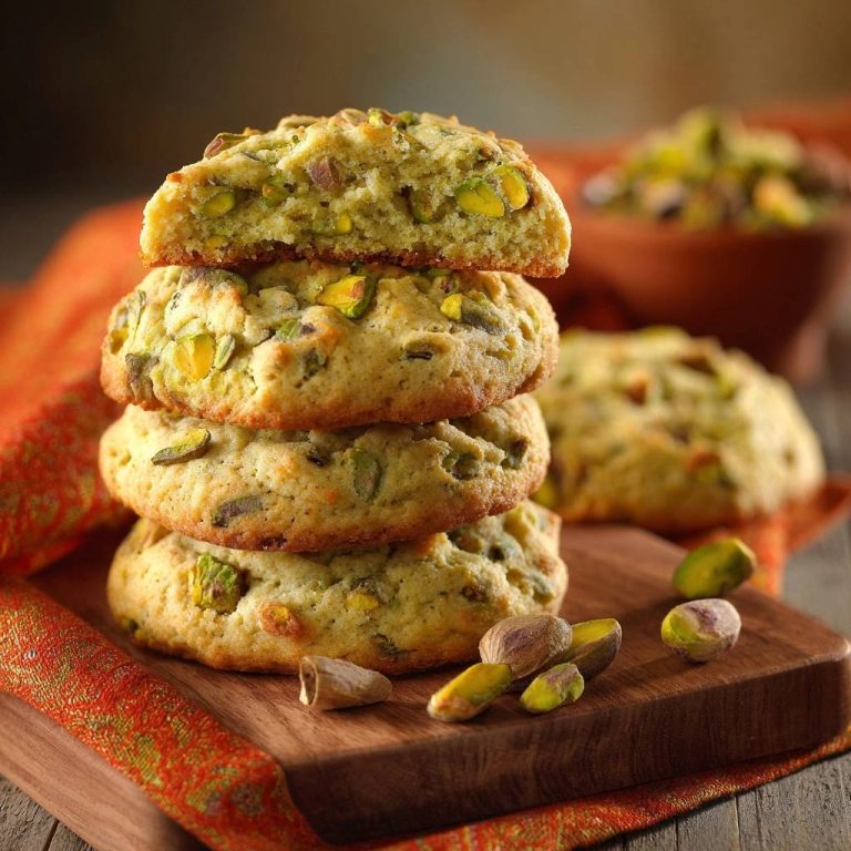 Saftige Pistazienkekse (Nie wieder harte Kekse!)